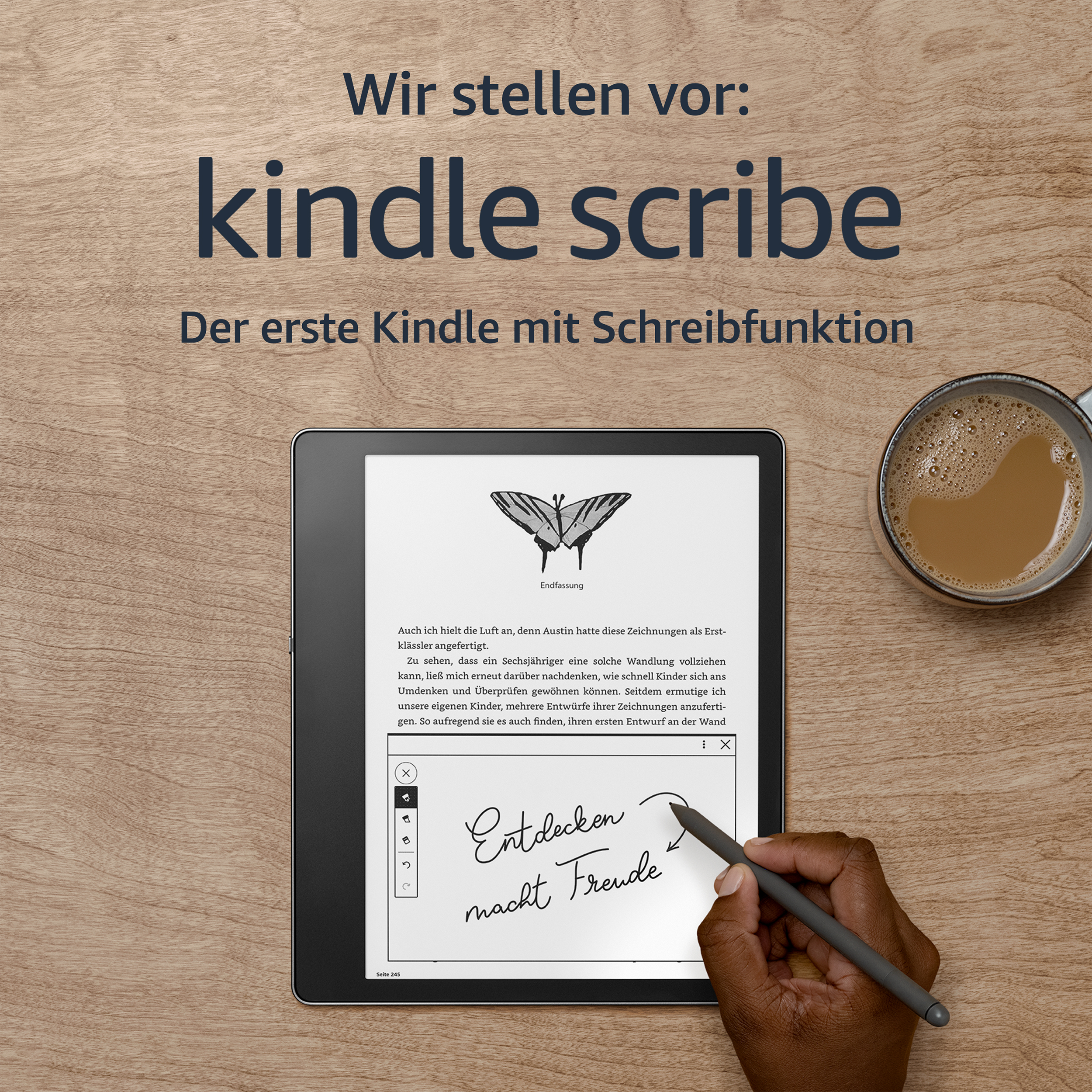 KINDLE Scribe 10.2 incl. Eingabestift Schwarz Basic Kindle Scribe