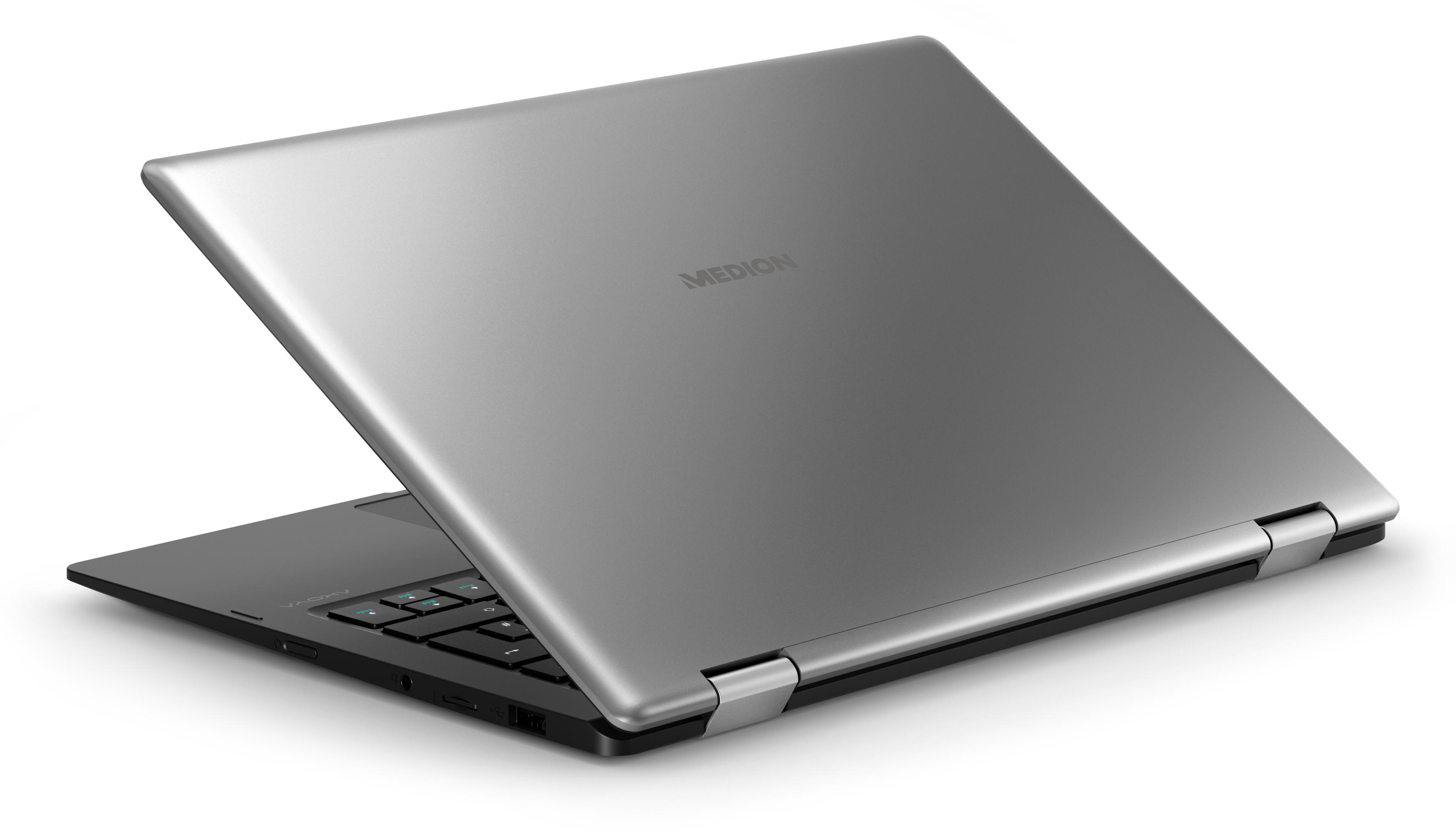 MEDION AKOYA® E3223 - 13,3 Zoll - Intel® Pentium® N5030 - 8 GB - 256 GB - Intel® UHD Graphics - Windows 10 Home (32 bit)