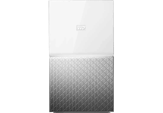 WESTERN DIGITAL My Cloud Home Duo - NAS (HDD, 12 TB, Weiss)