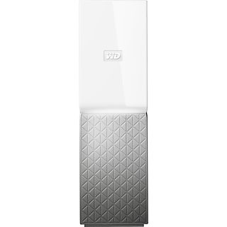 WESTERN UEGITAL Digital My Cloud Home - NAS (HDD, 6 TB, Bianco/argento)