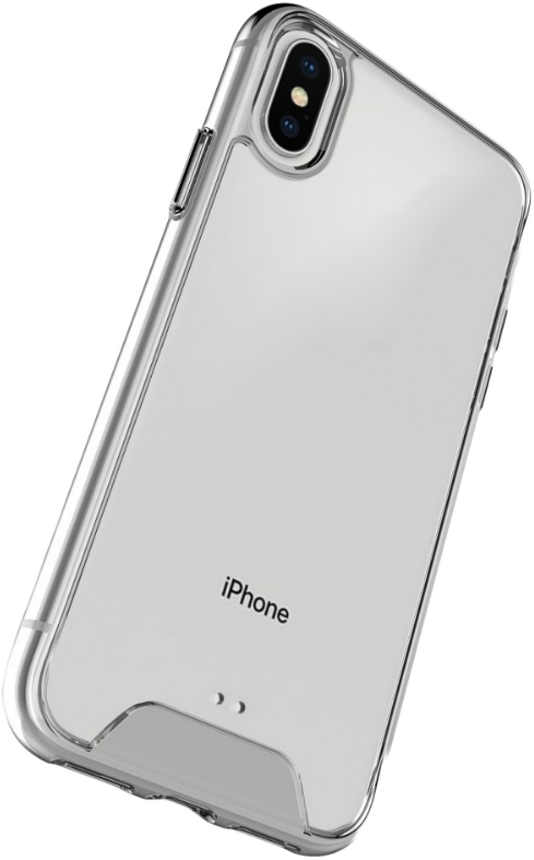 CASE AND PRO Ütésálló szilikon hátlap, iPhone 14 Pro Max, átlátszó (SHCK-IPH1467PMTP)