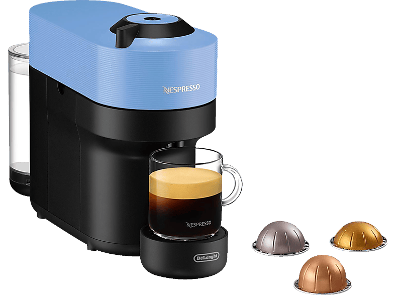 DELONGHI Vertuo Pop ENV90.A Azur Nespresso Kapselmaschine