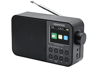KENWOOD CR-M30DAB-B Tragbares Radio, DAB+ / UKW, DAB+, FM, Bluetooth, Schwarz