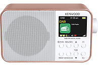 KENWOOD CR-M30DAB-R Tragbares Radio, DAB+ / UKW, DAB+, FM, Bluetooth, Roségold/Weiß