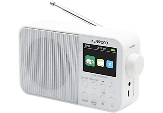 KENWOOD CR-M30DAB-W Tragbares Radio, DAB+ / UKW, DAB+, FM, Bluetooth, Weiß
