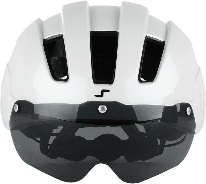 SKATEFLASH E-Step Helm Atomic Wit (SKAFLHELATOMIC)