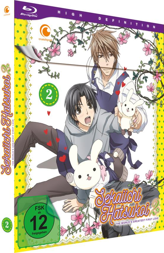 Ein Blu-ray-Box-Set. Das Cover zeigt zwei Anime-Charaktere und einen Hasen.