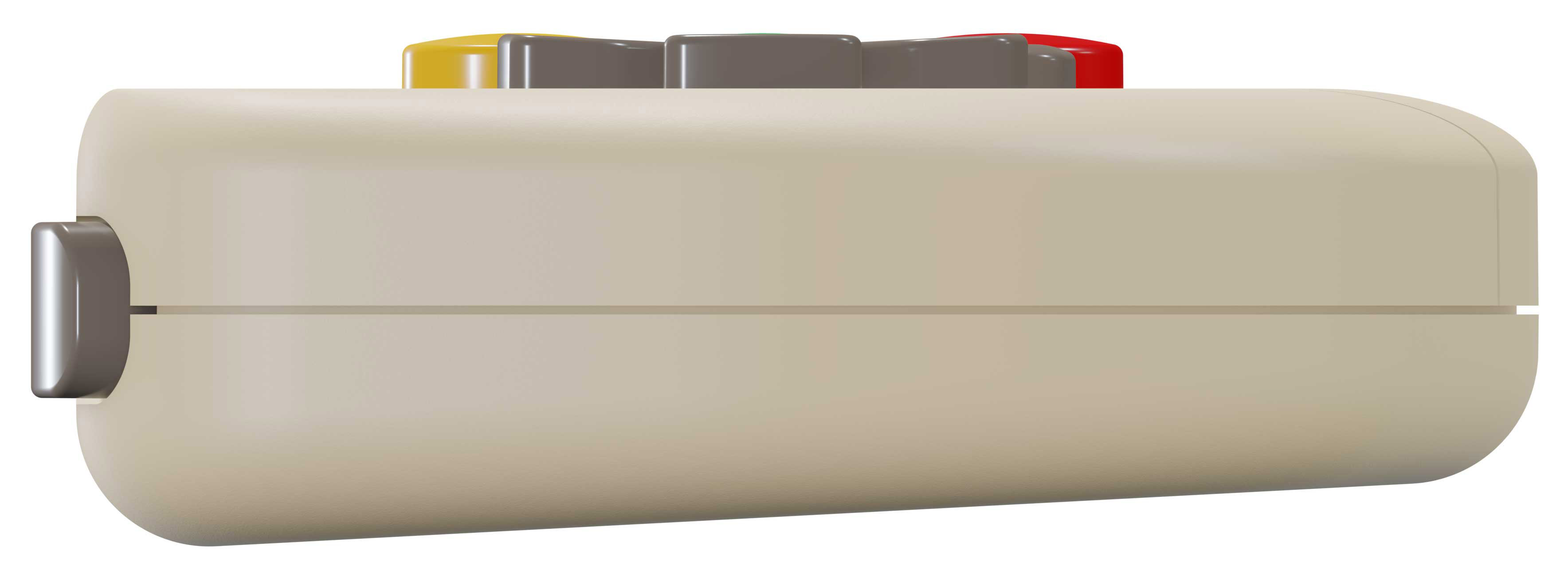 PLAION (UE) The A500 Mini MAC, PC Controller Cream für Colour Joypad