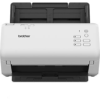 Escáner - Brother ADS4300N, 600 x 600 ppp, 40 ppm, Hasta 80 páginas, Negro y blanco