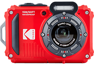 KODAK PIXPRO WPZ2 Action Digitalkamera med 16MP och WiFi - Röd
