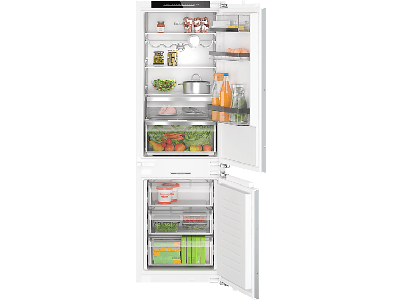 BOSCH KIN86ADD0 Serie 6 Kühlgefrierkombination  (D, 260 l, 1772 mm hoch, Weiß)