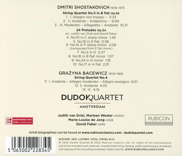 Dudok Quartet - Reflections  - (CD)