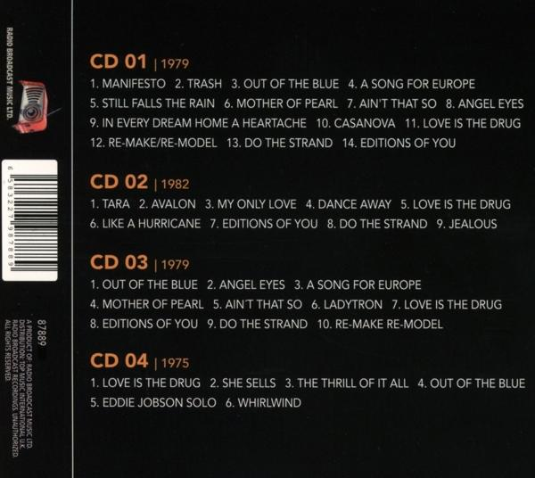 Roxy Music Beginning (CD) - - The Broadca FM Set)-Legendary In (4-CD