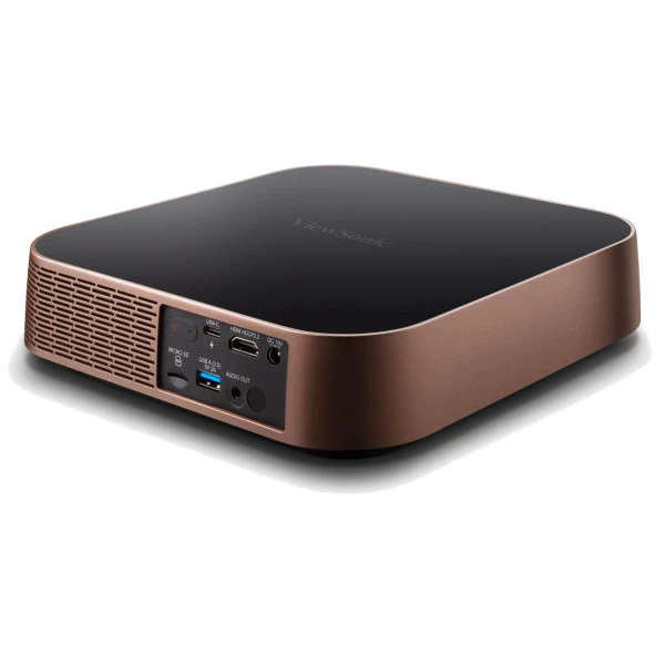 VIEWSONIC M2 Full HD Bluetooth/Wi-Fi Harman Kardon Taşınabilir LED Projeksiyon Siyah-Bakır