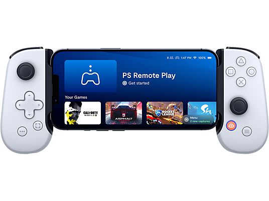BACKBONE One for Playstation - Controller di gioco mobile (Bianco)