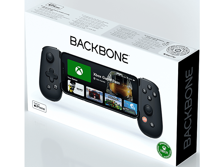 BACKBONE One XBox® Edition für iPhone, Schwarz; Gamepad — Foto 4 von 5