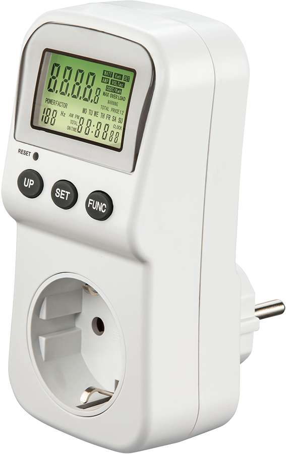 Hama 223561 Energiekostenmeter Met Lcd-display afbeelding