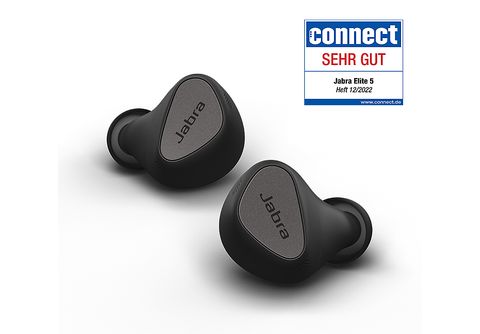 Ist in Mode JABRA Elite 5, mit hybrider online MediaMarkt Kopfhörer | Bluetooth, Geräuschunterdrückung schwarz (ANC), aktiver In-ear kaufen