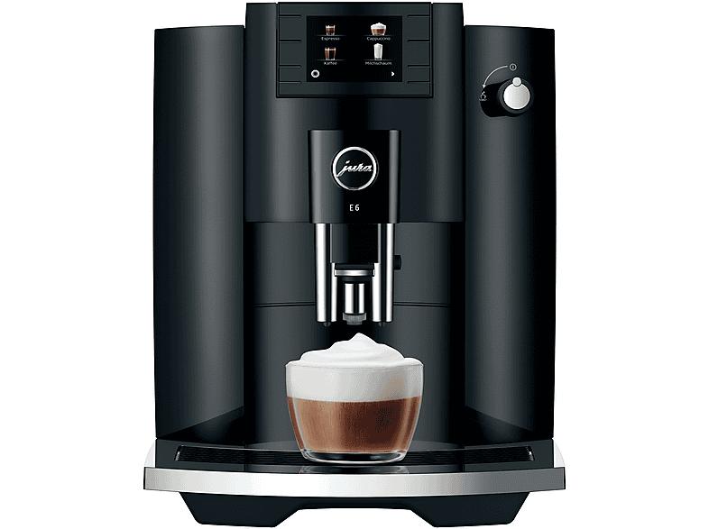 JURA E6 (EC) Kaffeevollautomat Piano Black
