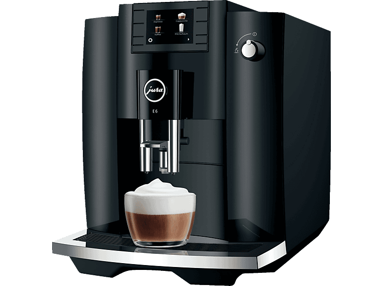 JURA E6 (EC) Kaffeevollautomat Piano Black