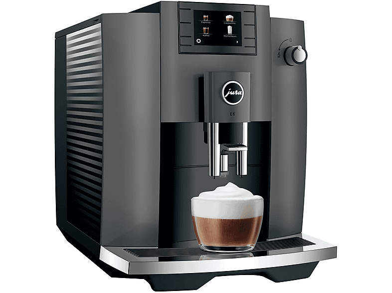 JURA E6 (EC) Kaffeevollautomat Dark Inox