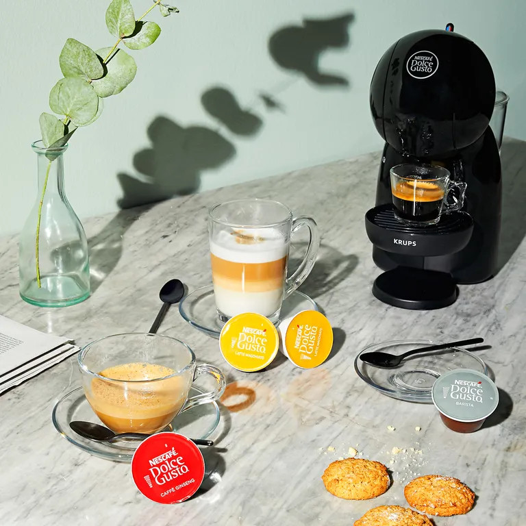 KRUPS  Nescafé Dolce Gusto Piccolo XS (YY4876FD) - Machine à capsules - Anthracite
