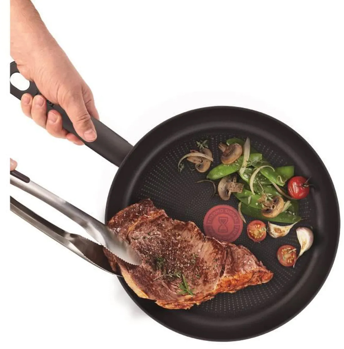 TEFAL Poêle Hard Titanium Pro Set 2 Pcs 22/28 cm (G3019022)