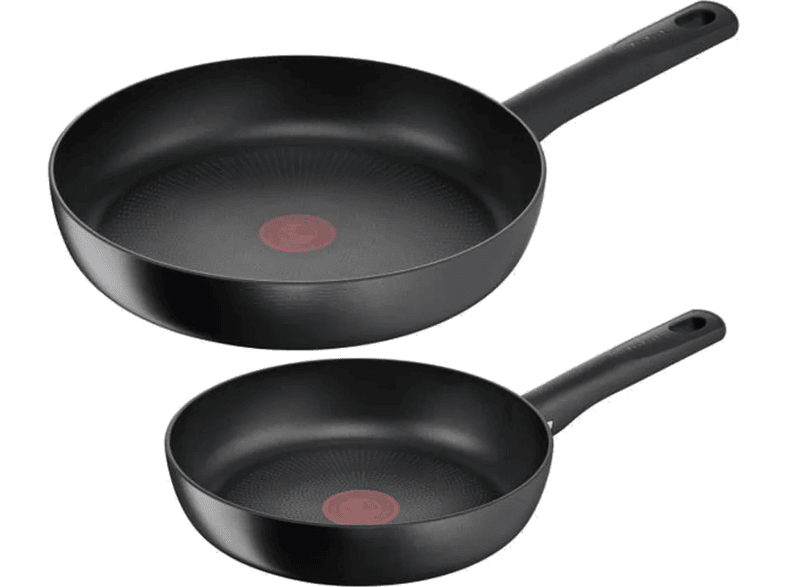 bevolking vriendelijk Ass TEFAL Braadpan Hard Titanium Pro Set 2 Pcs 22/28 cm (G3019022)