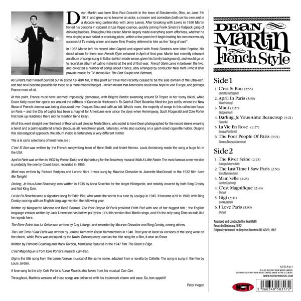 Dean Martin - French Style  - (Vinyl)