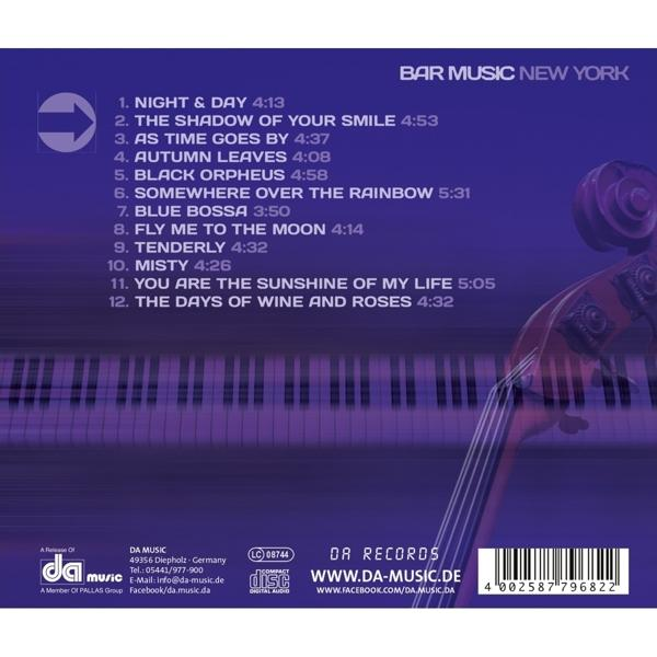 VARIOUS - BAR MUSIC-NEW YORK  - (CD)