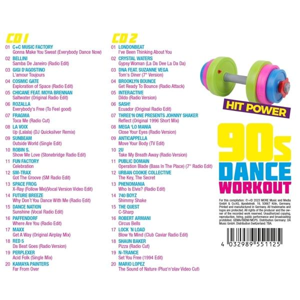 VARIOUS - 90s Dance Workout-Hit Power  - (CD)