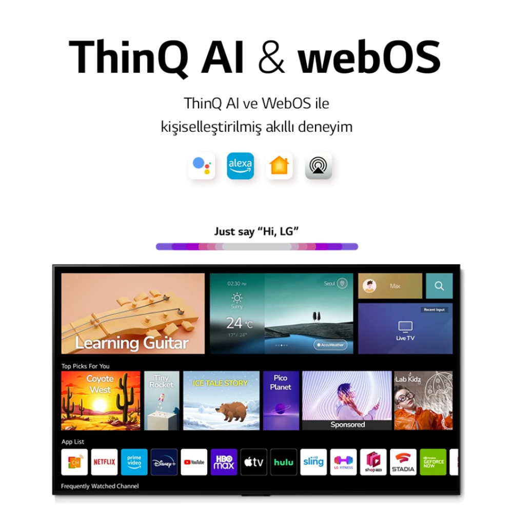 LG 75NANO766QA 75" 190 Ekran Uydu Alıcılı Smart 4K Ultra HD NanoCell TV