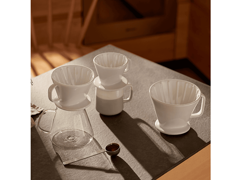 TCHIBO Gr.101 Handkaffeefilter Weiß