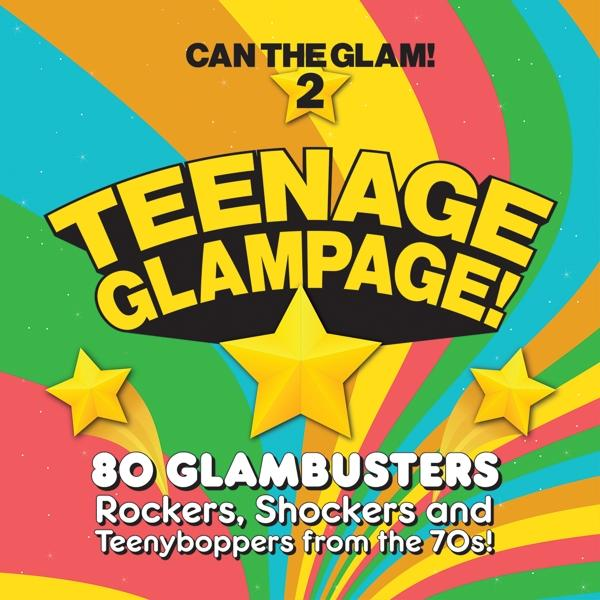 VARIOUS The - Glampage-Can Teenage (4CD Vol.2 Box) Glam (CD) -