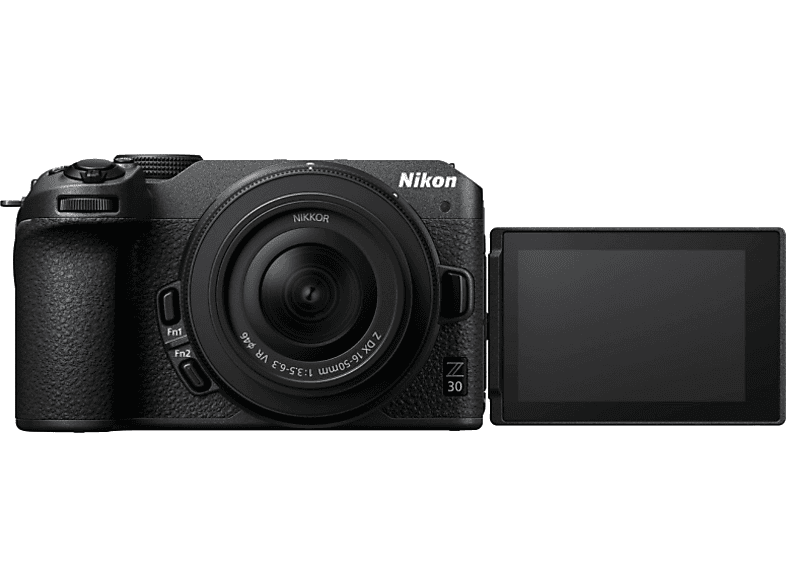 NIKON Z 30 Lens Kit w/ 16-50 DX Aynasız Fotoğraf Makinesi Siyah_4