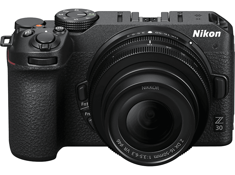 NIKON Z 30 Lens Kit w/ 16-50 DX Aynasız Fotoğraf Makinesi Siyah_5