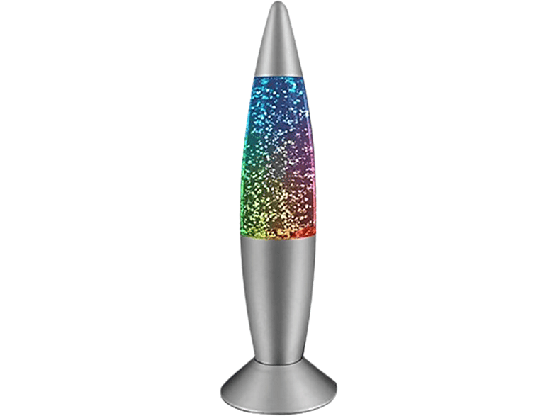 Petrix Mini Simli Lava Gece Lambası Gri -1