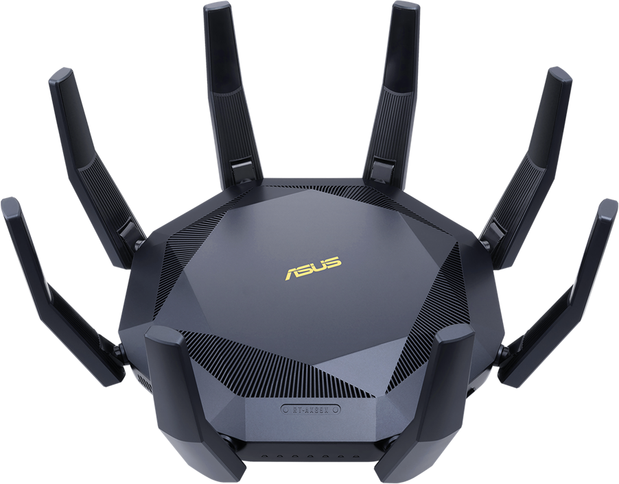 ASUS RT-AX89X kétsávos AX6000 WiFi 6 AiMesh router (90IG04J1-BM3010)
