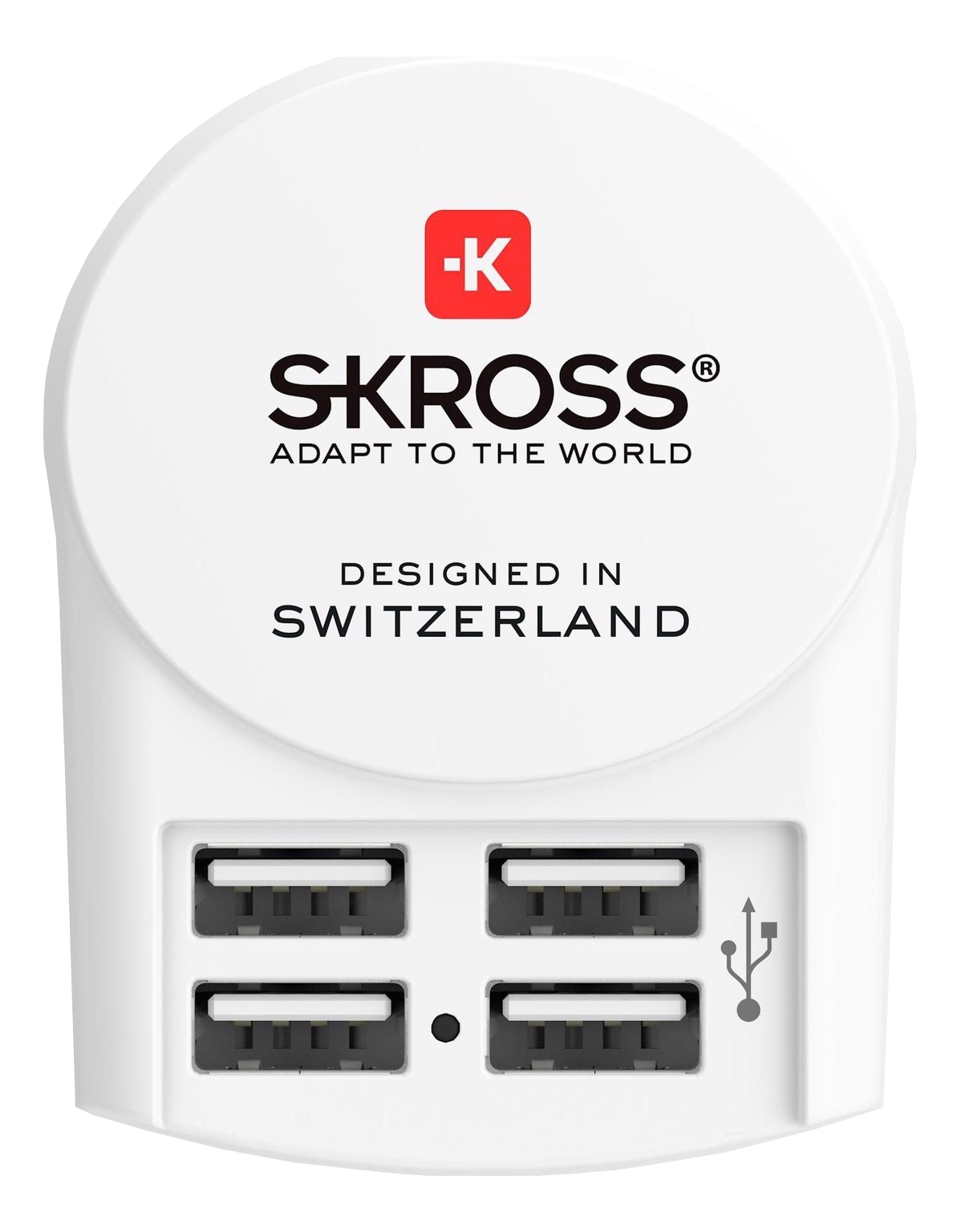 SKROSS Pro+ - Adaptateur de voyage (Blanc)