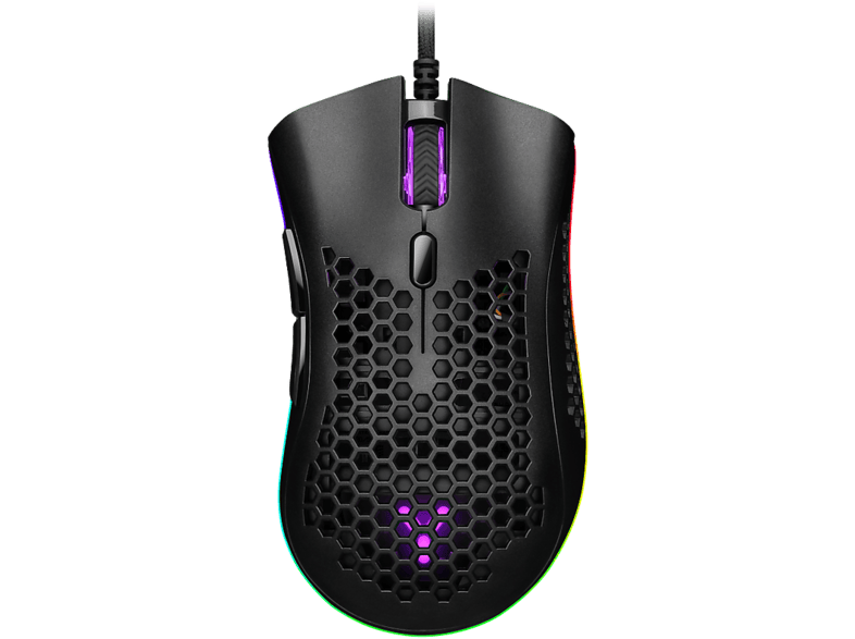ISY IGM 4500-BK Honeycomb RGB Gaming Mouse