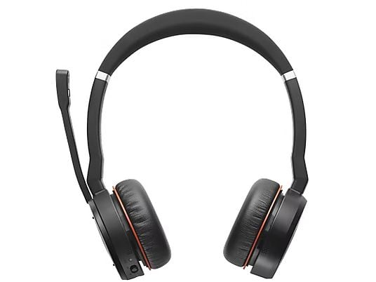 JABRA Evolve 75 SE - Headset (Bluetooth, Kabellos, Stereo, On-ear, Schwarz)