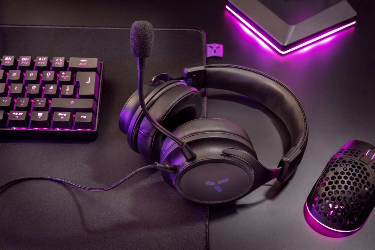 ISY Casque gamer Ultralight Noir (IGH 2000)