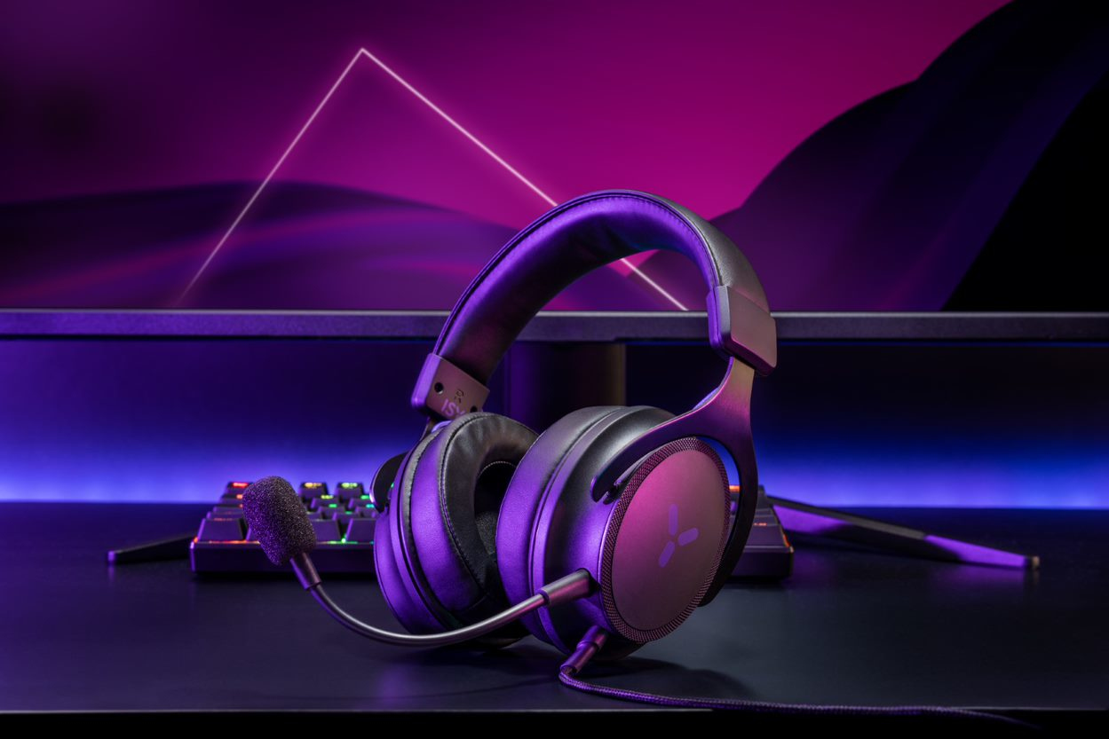 ISY Casque gamer Ultralight Noir (IGH 2000)