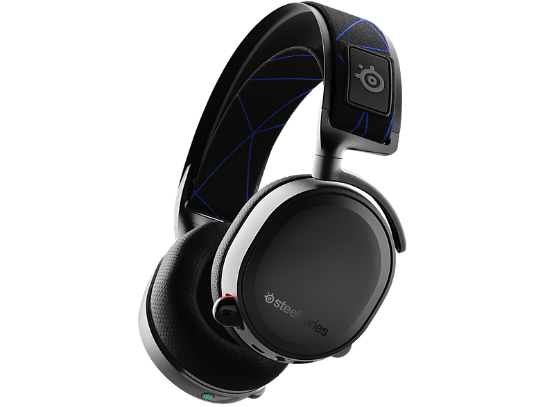 STEELSERIES Arctis Nova 7P vezeték nélküli gaming fejhallgató mikrofonnal, USB, fekete (61559)