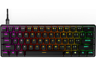 STEELSERIES Apex PRO Mini TKL gaming mechanikus billentyűzet, RGB, UK Angol kiosztás (64821)