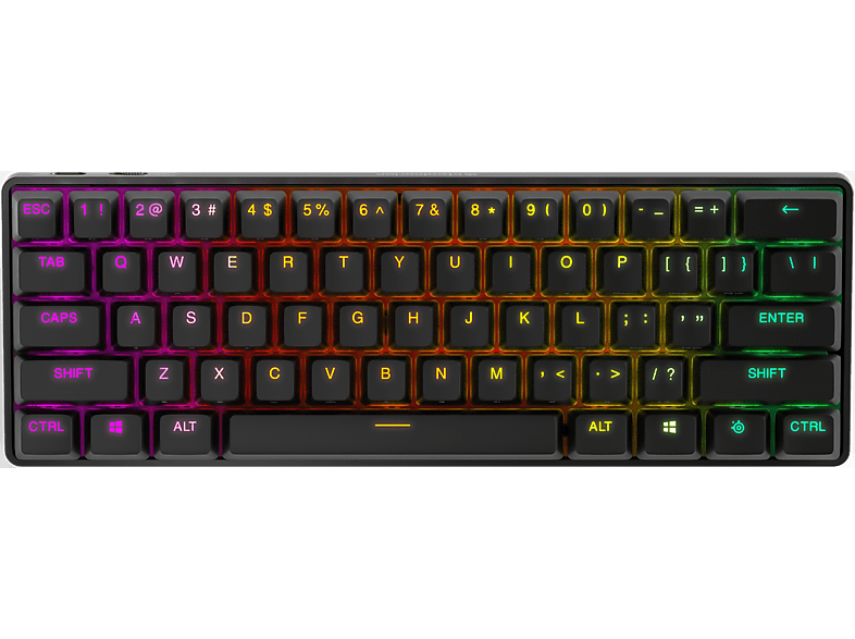 STEELSERIES Apex PRO Mini Wireless vezeték nélküli TKL gaming mech. billentyűzet, RGB, UK Angol kiosztás (64843)