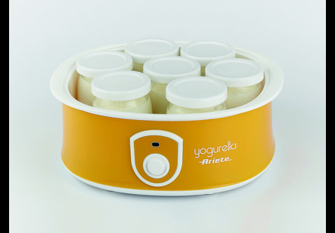 Homcom Yogurtera con Temporizador y Termostato de 8 Tarros 1.44L