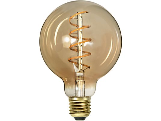 STAR TRADING E27 G95 Decoled Spiral Amber - LED-Lampe