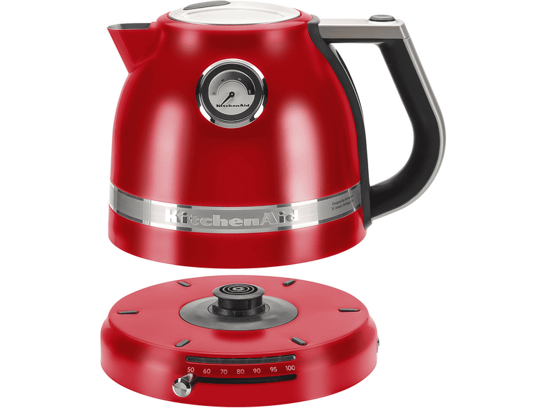 Hervidor de agua - KitchenAid 5KEK1522EER, 2400W, 1.5L, Rojo – imagen 3