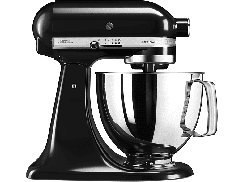 Amasadora - KITCHENAID 5KPM5EWH, 315 W, Totalmente variable velocidades,  Blanco